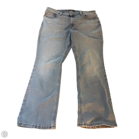 Jeans Straight By Lee In Blue, Size: 16