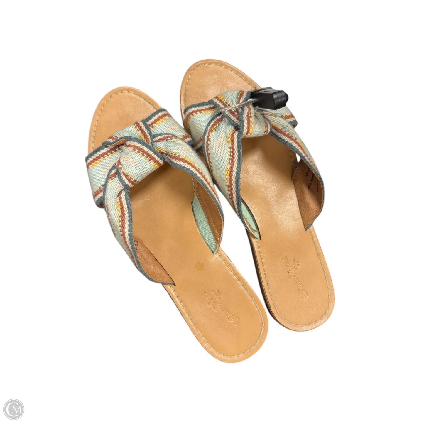 Sandals Flats By Universal Thread In Blue, Size: 9