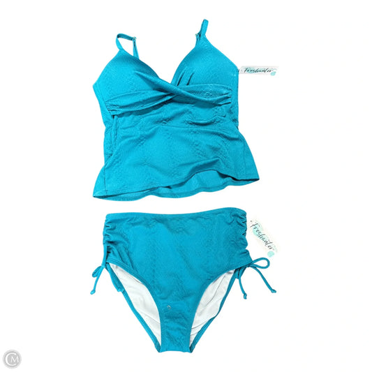 Swimsuit By Clothes Mentor In Blue, Size: L