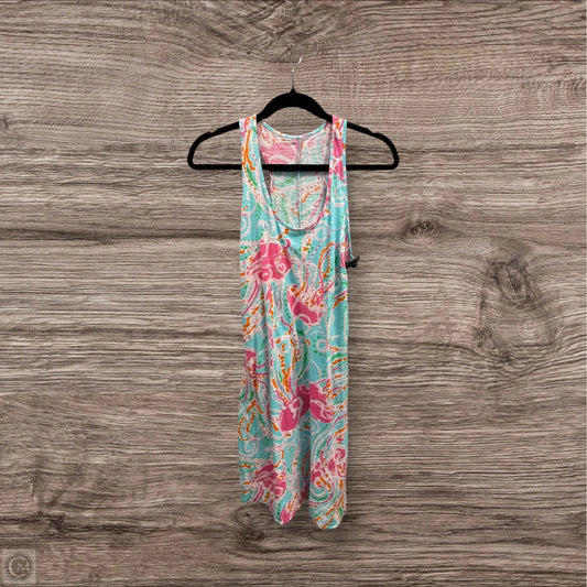 Dress Designer By Lilly Pulitzer In Blue & Pink, Size: S