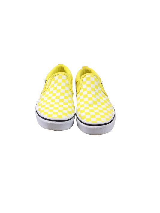 Shoes Sneakers By Vans In Yellow, Size: 5