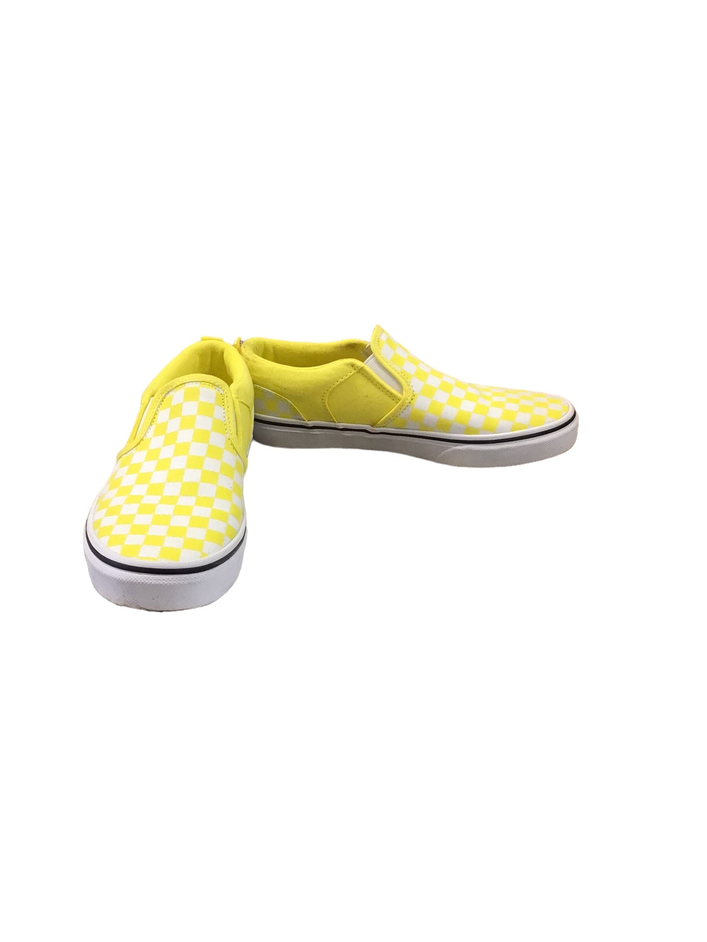 Shoes Sneakers By Vans In Yellow, Size: 5