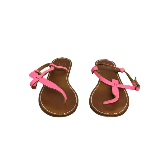 Sandals Flip Flops By Gap In Pink, Size: 9