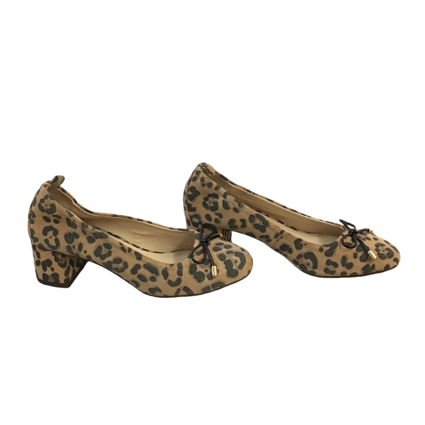 Shoes Heels Block By Jack Rogers In Animal Print, Size: 5.5