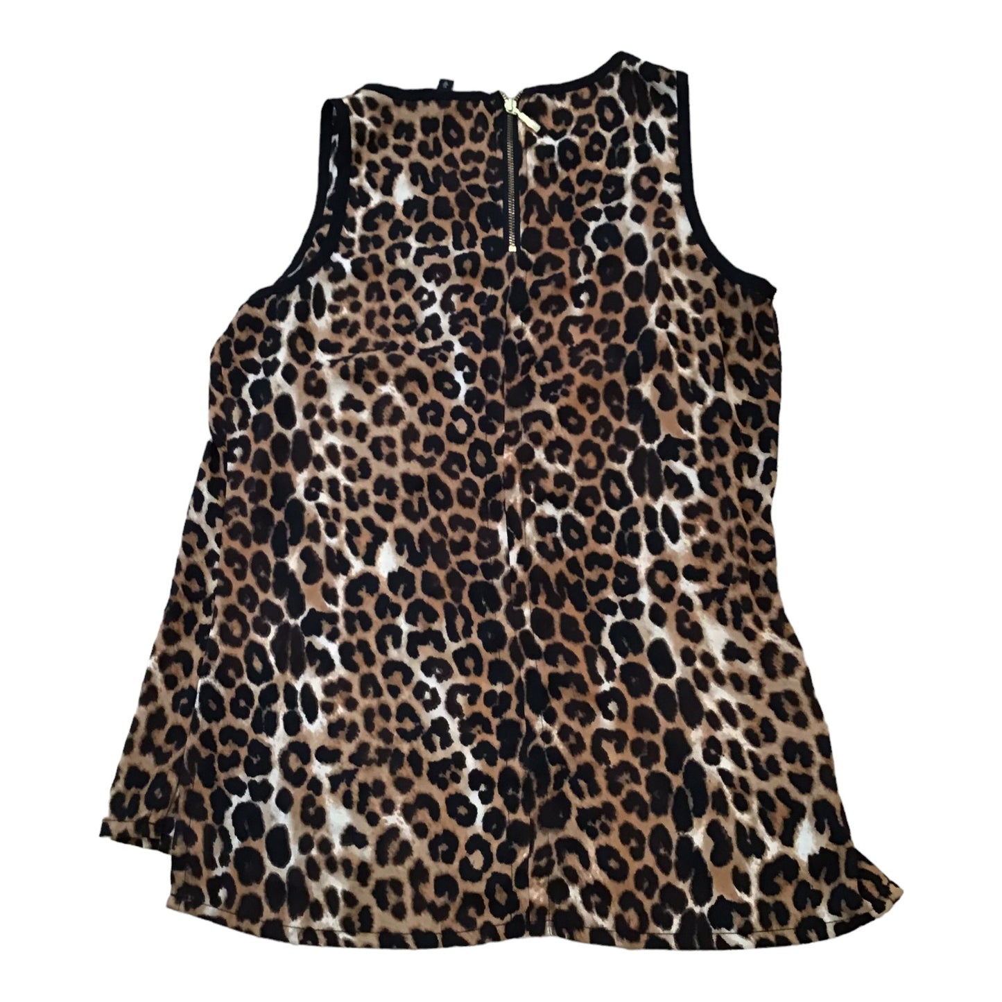 Animal Print Top Sleeveless Express, Size Xs