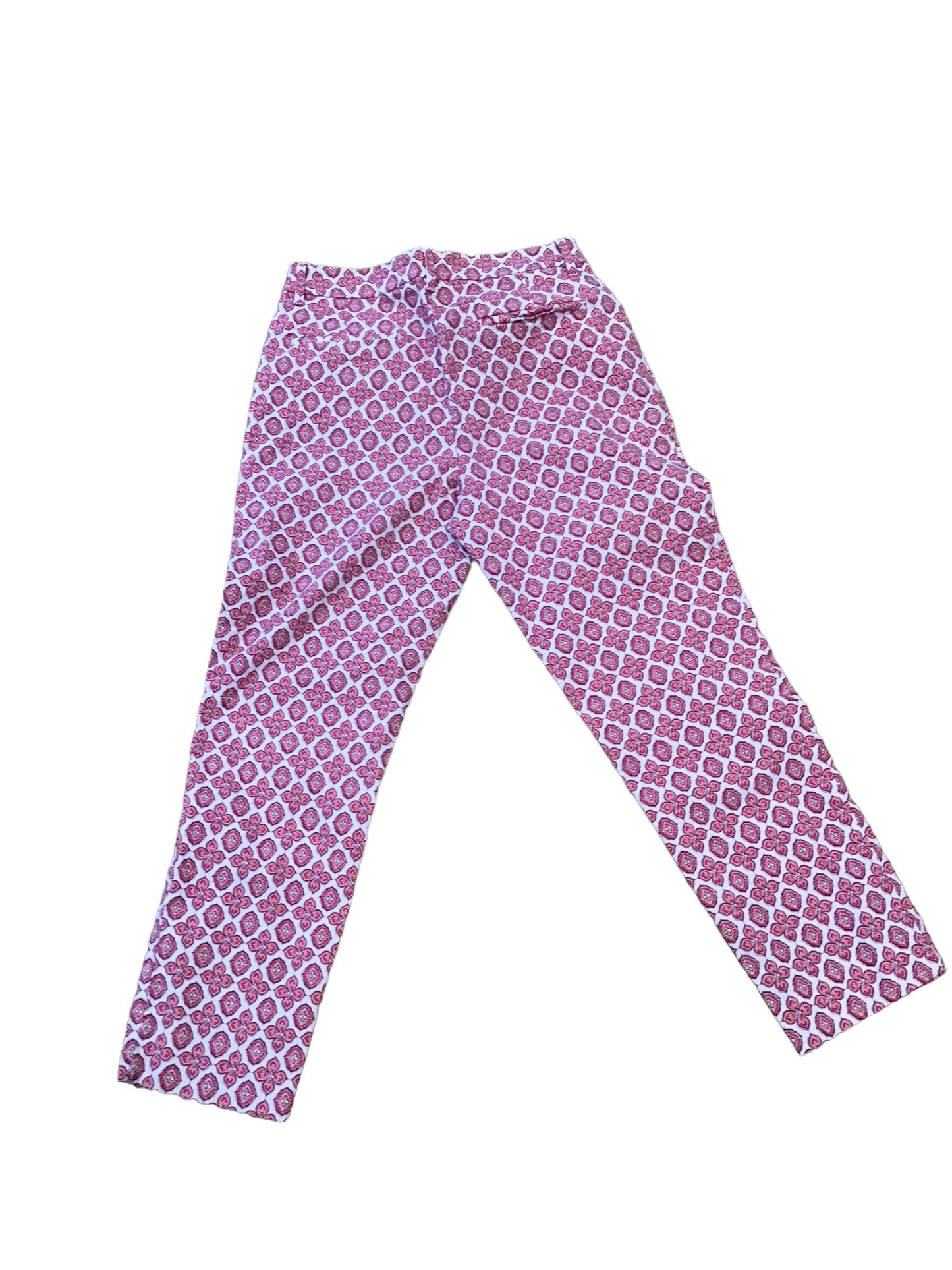 Pink Pants Cropped Talbots, Size 8