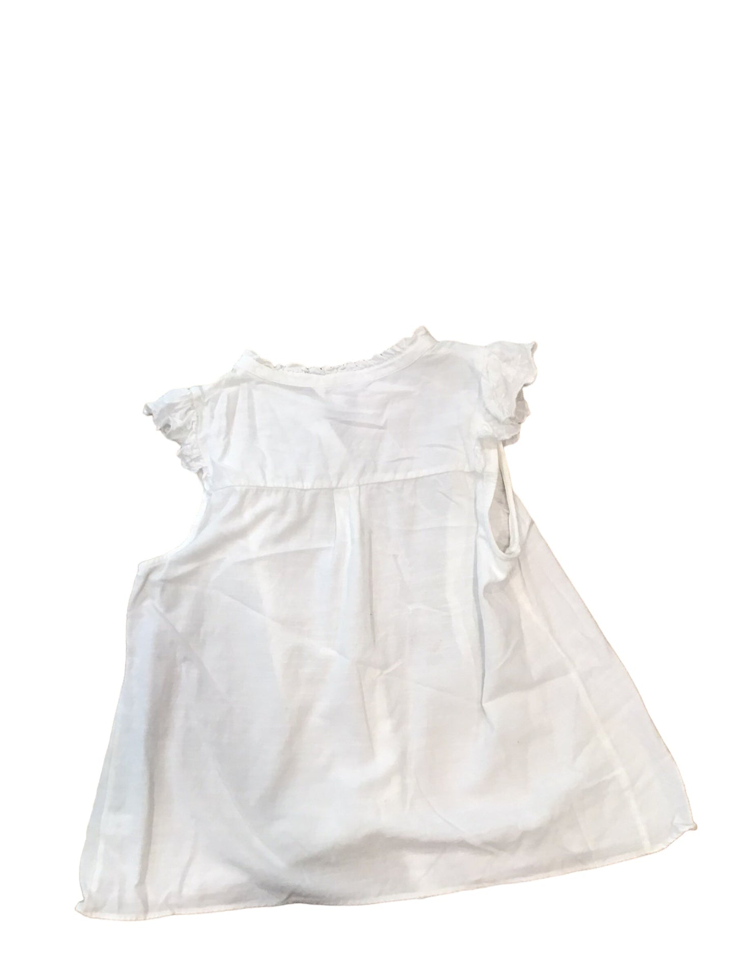 White Top Sleeveless Lc Lauren Conrad, Size M