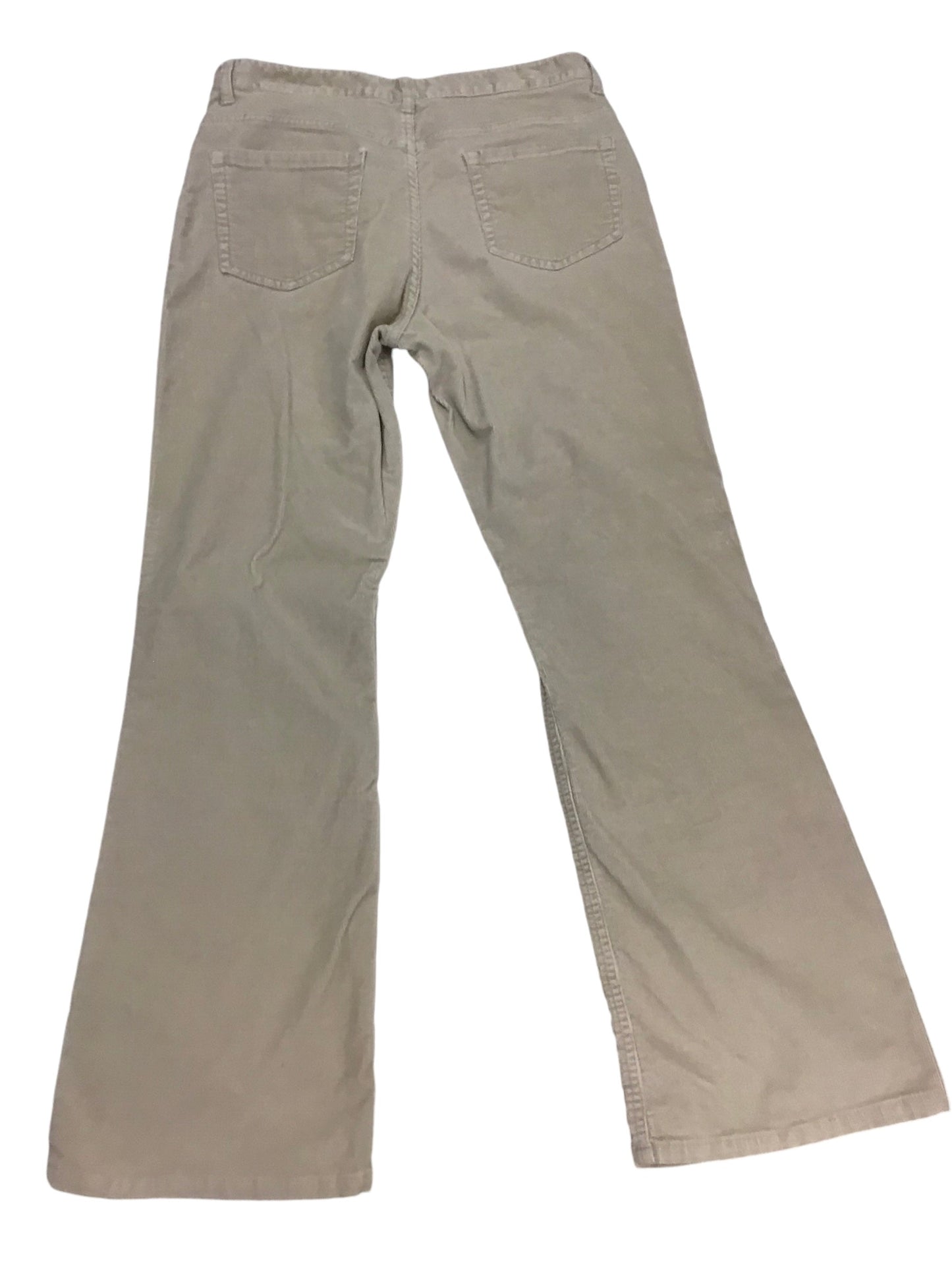 Jeans Flared By Eddie Bauer In Tan, Size: 12