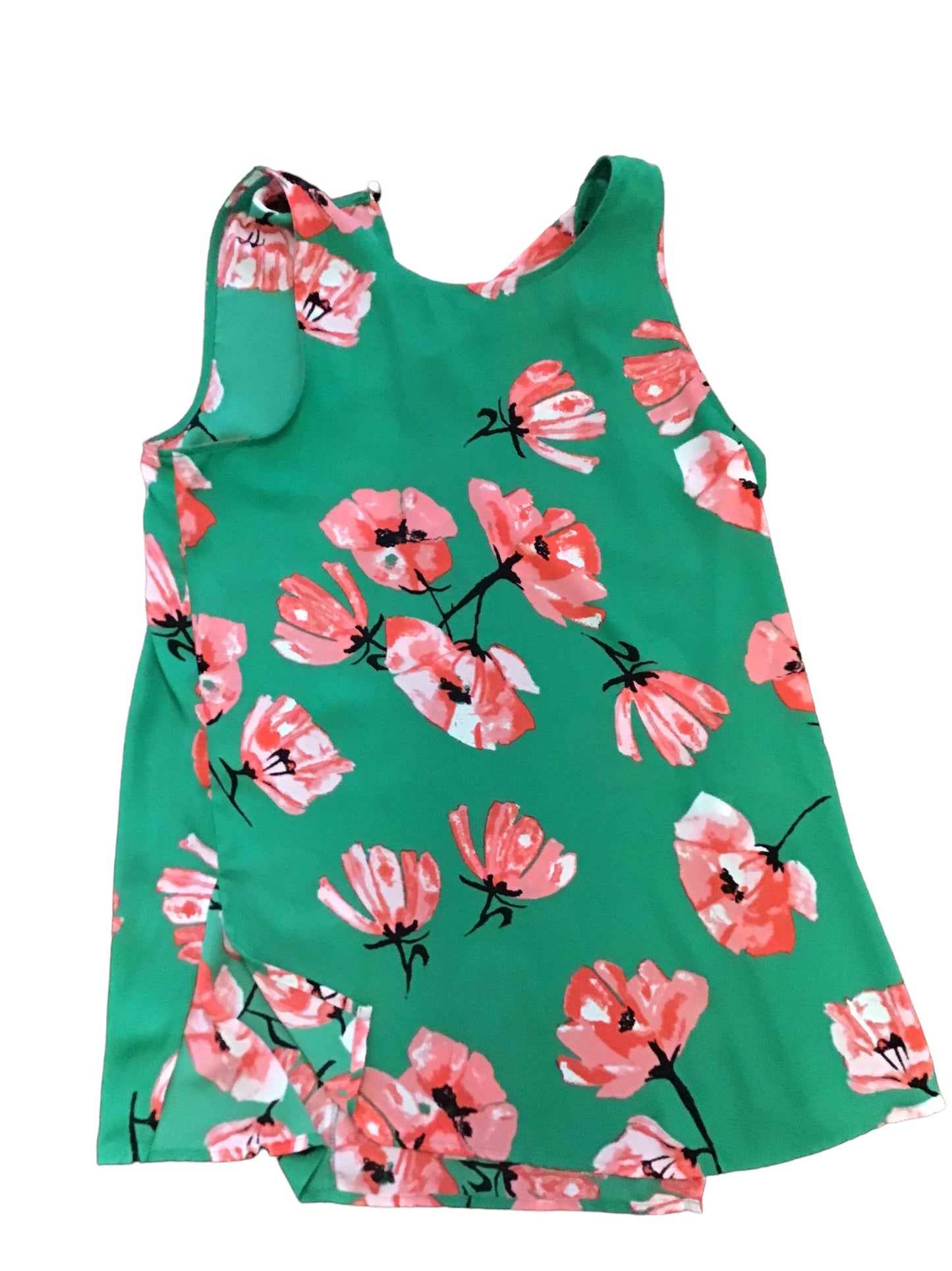 Green & Pink Top Sleeveless Who What Wear, Size Xs