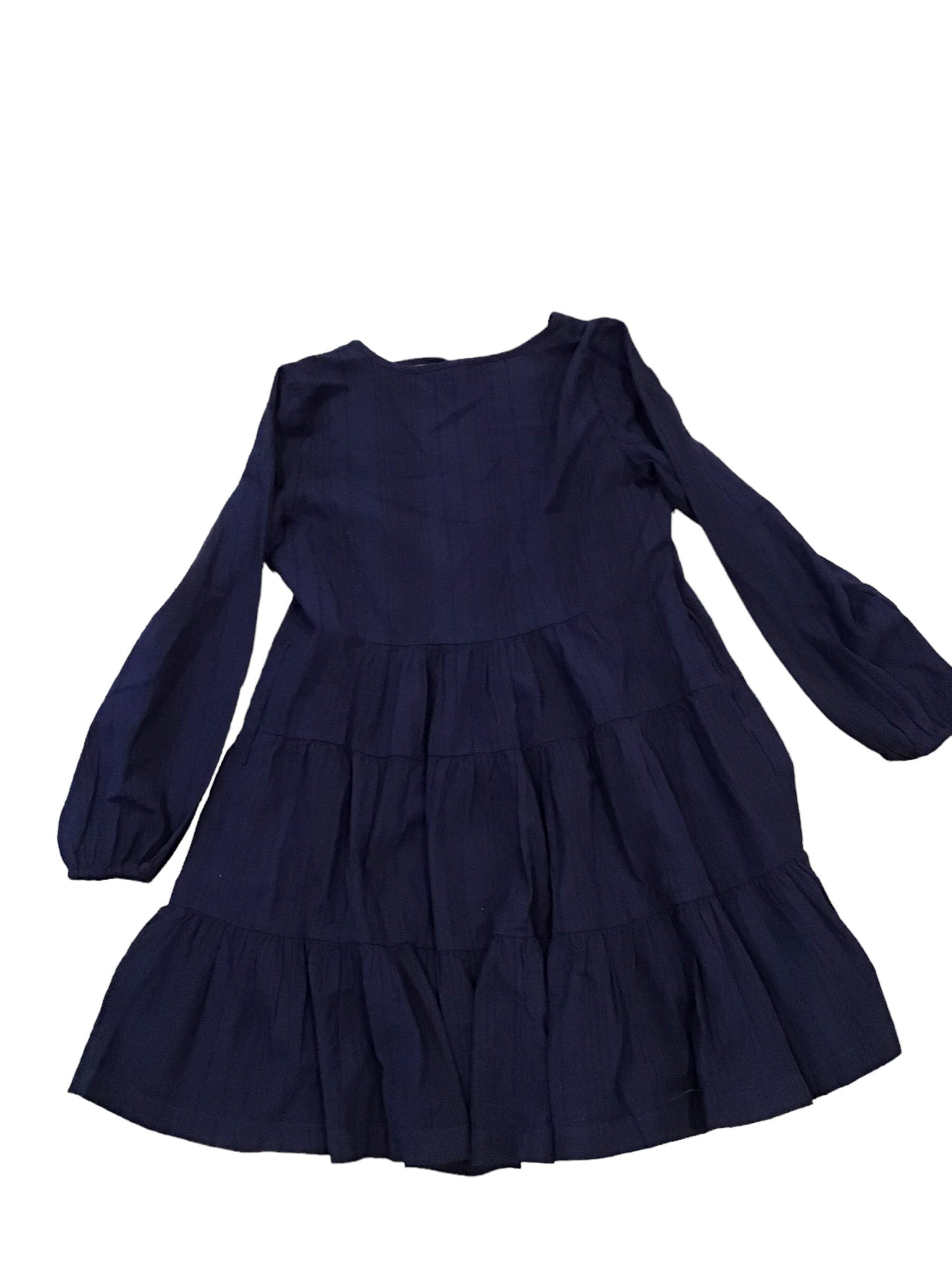 Navy Dress Casual Midi Croft And Barrow, Size S