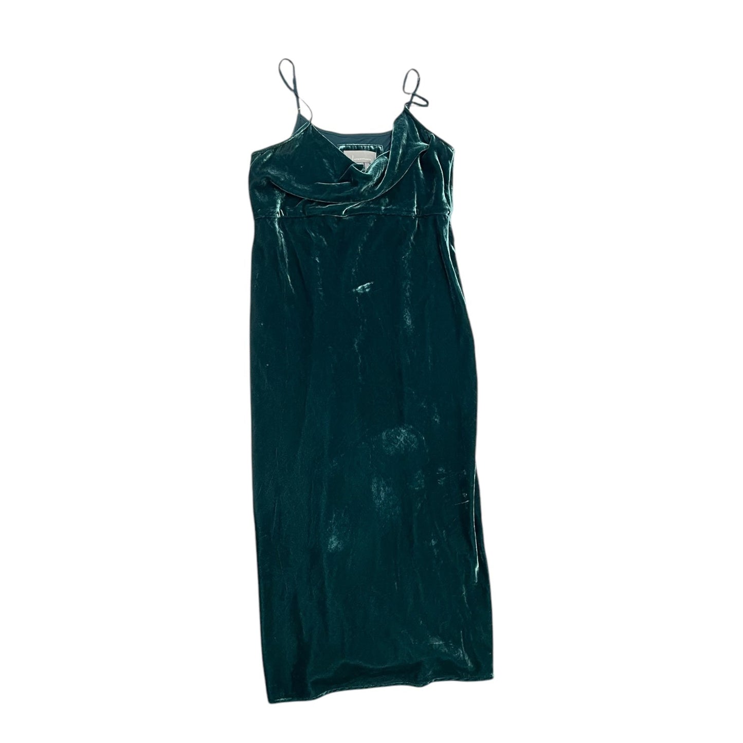 Dress Casual Midi By Anthropologie In Green, Size: M