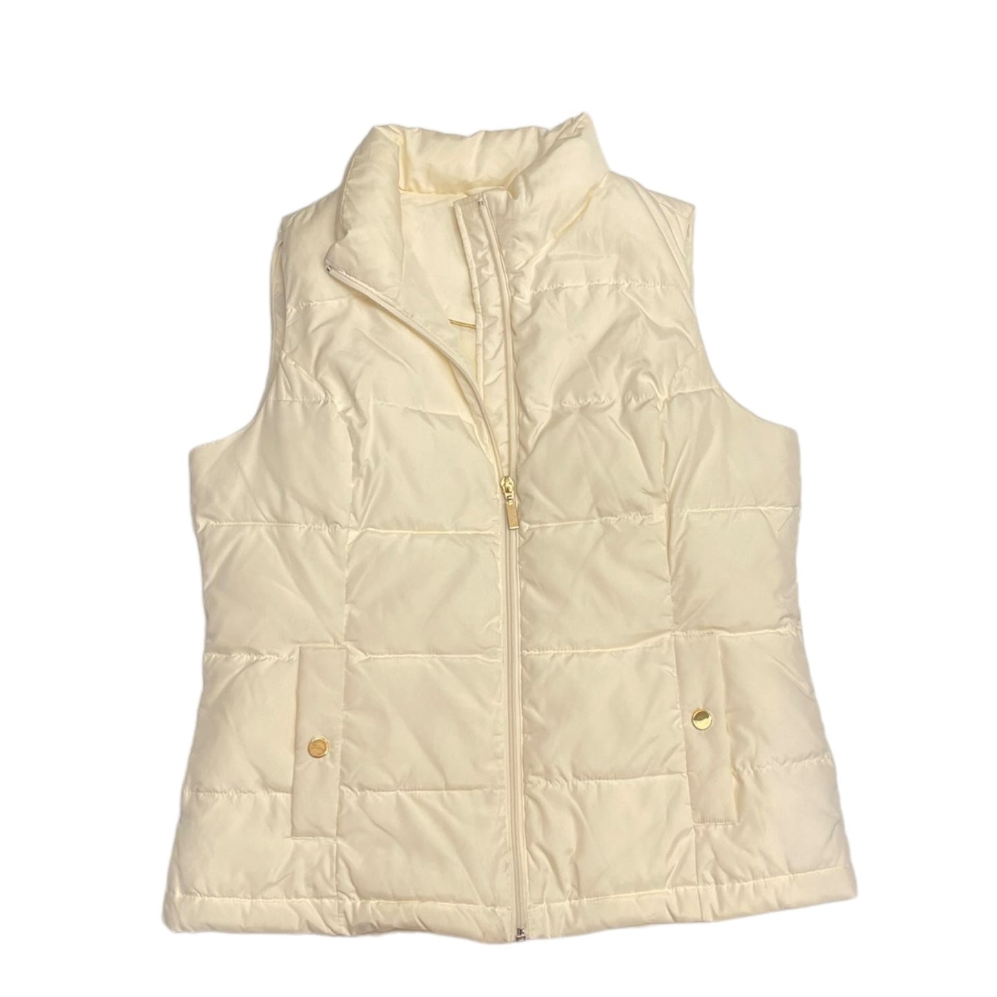 Vest Other By Charter Club In Cream, Size: M