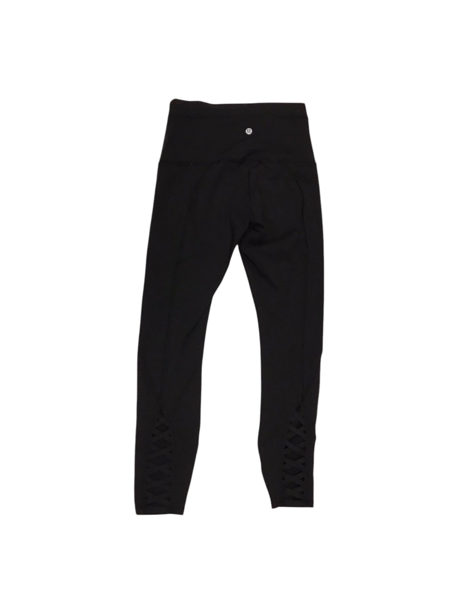 Athletic Capris By Lululemon In Black, Size: 6.5