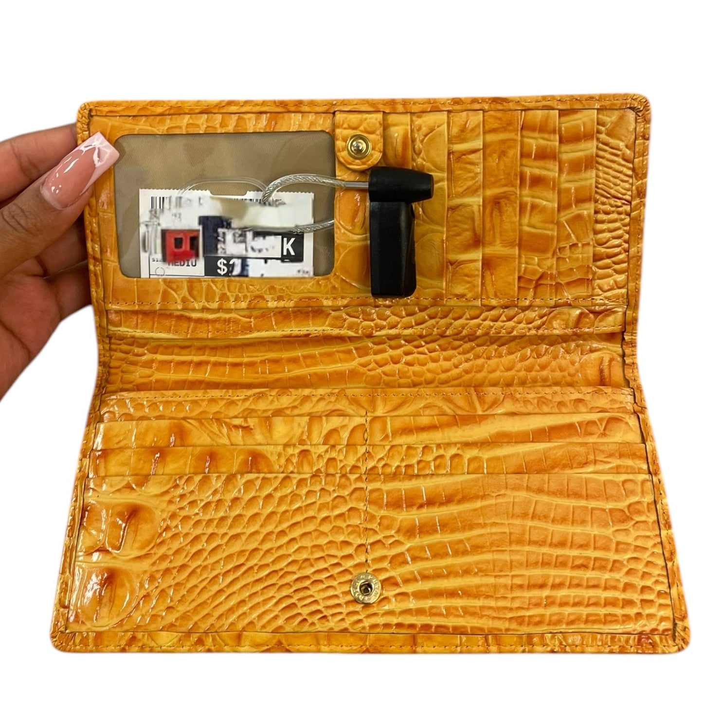 Wallet Designer By Brahmin, Size: Medium