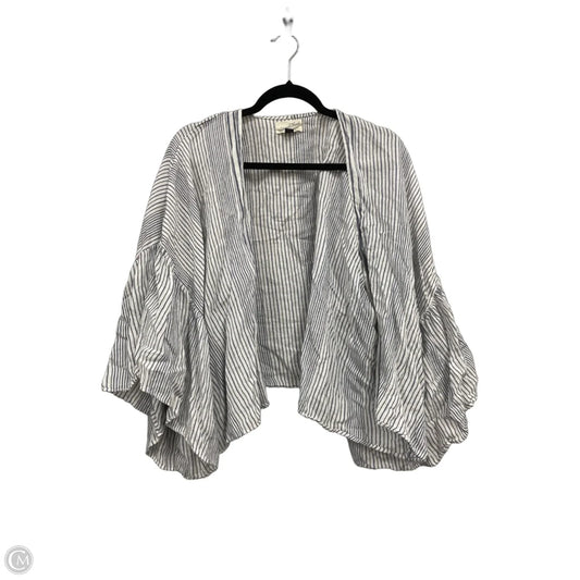 Cardigan By Universal Thread In Striped Pattern, Size: Osfm
