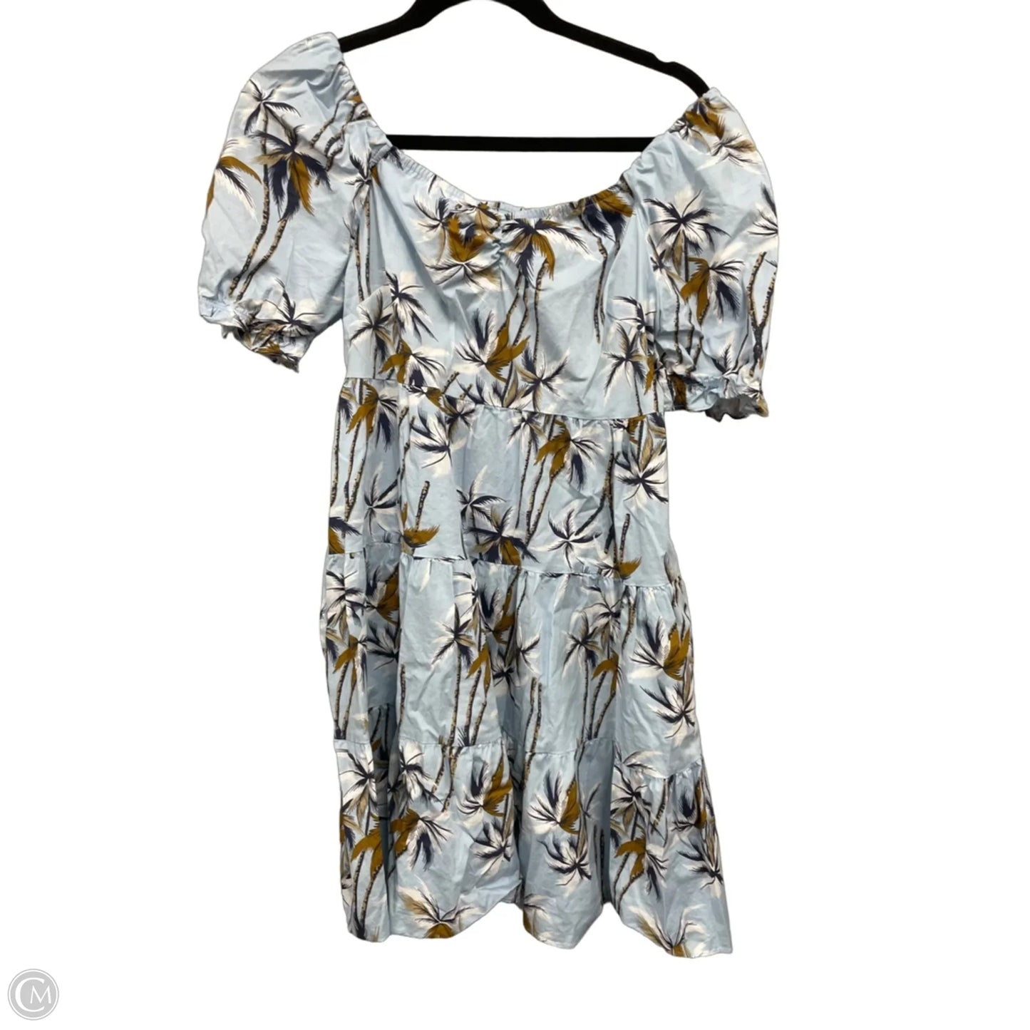 Dress Casual Short By Melloday In Floral Print, Size: M