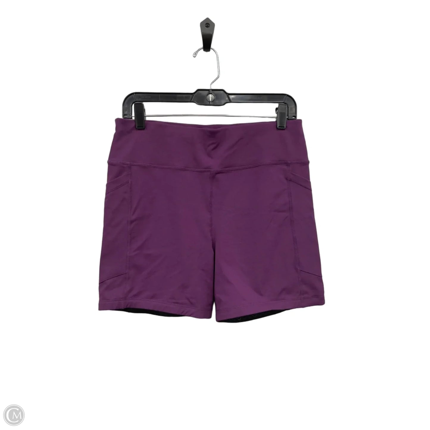 Athletic Shorts By Kiara In Purple, Size: L