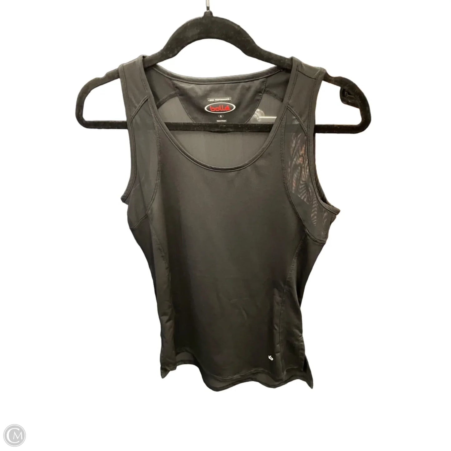 Athletic Tank Top By Bolle In Black, Size: S