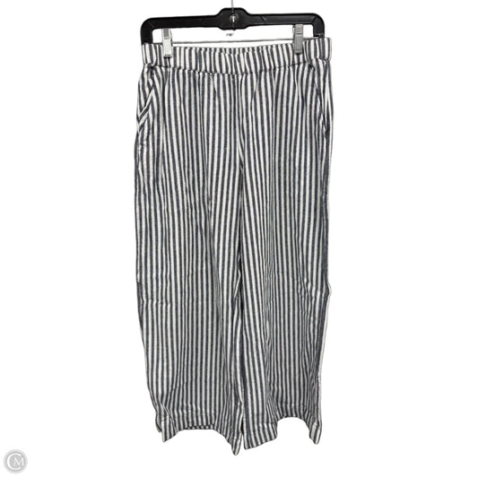 Pants Wide Leg By Caslon In Striped Pattern, Size: S