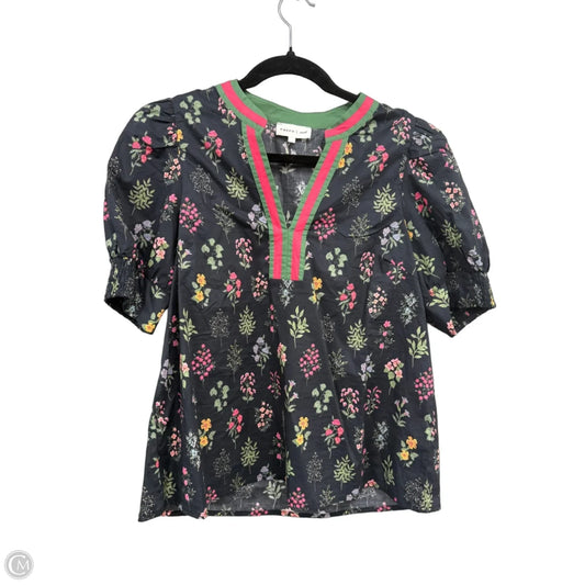 Top Short Sleeve By Entro In Floral Print, Size: S