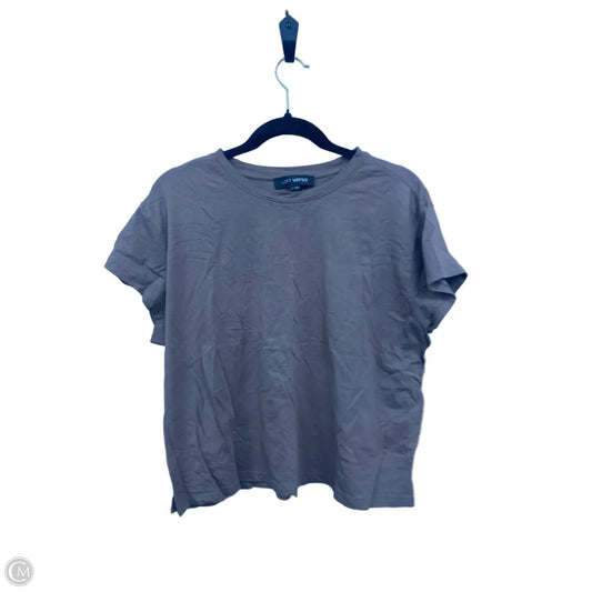 Top Short Sleeve By Loft In Brown, Size: Xl