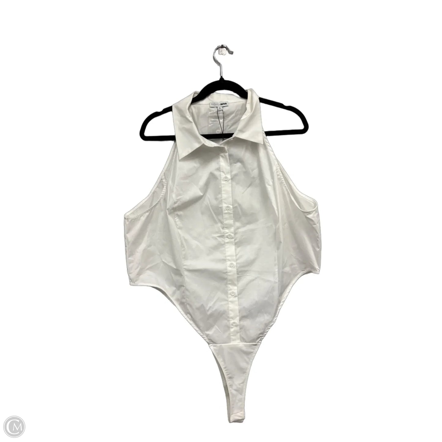 Bodysuit By Fashion Nova In White, Size: 3x