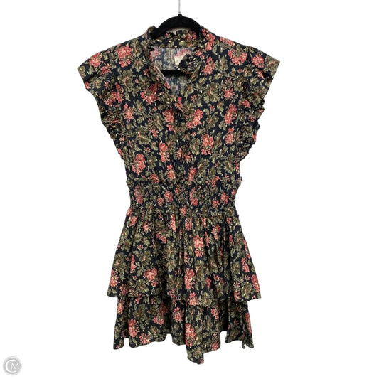 Dress Casual Short By Clothes Mentor In Floral Print, Size: M