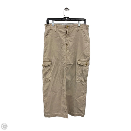 Skirt Midi By Roxy In Beige, Size: L
