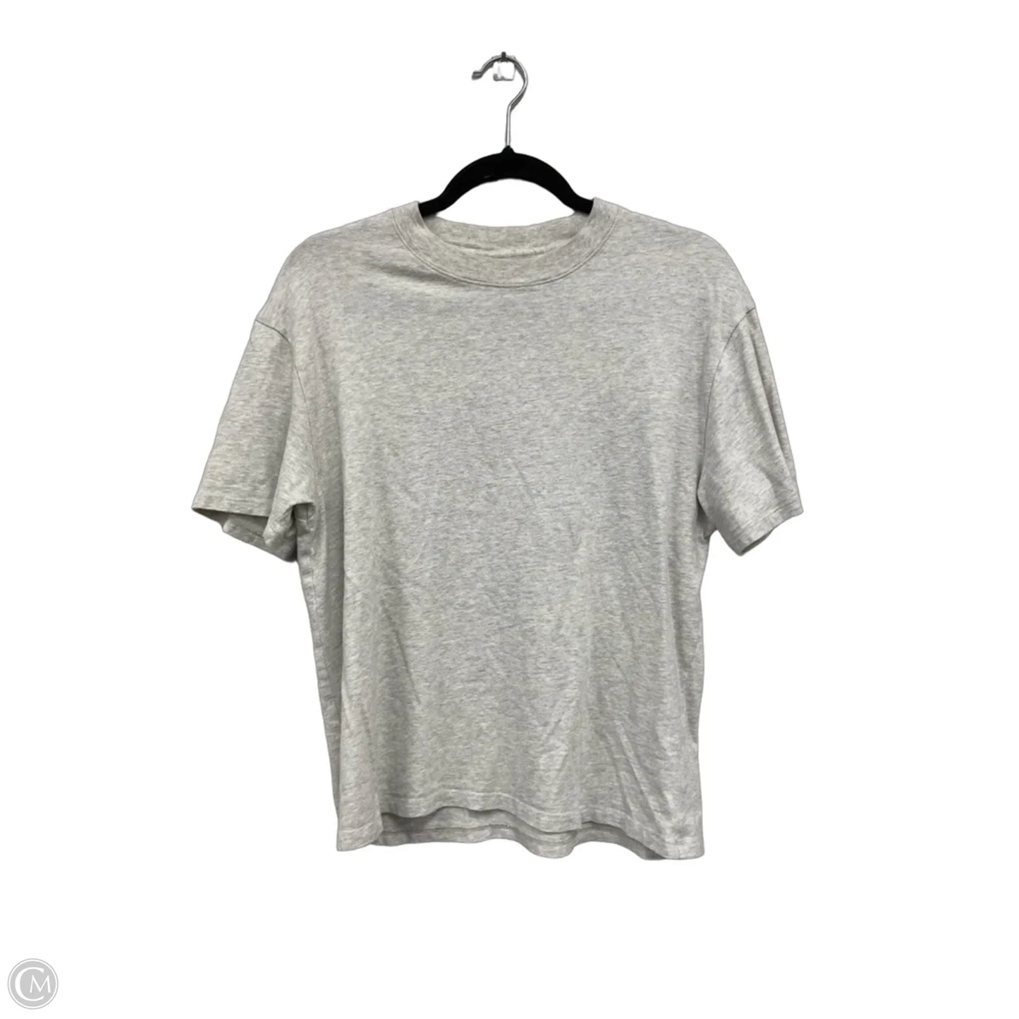 Top Short Sleeve Basic By Abercrombie And Fitch In Grey, Size: S