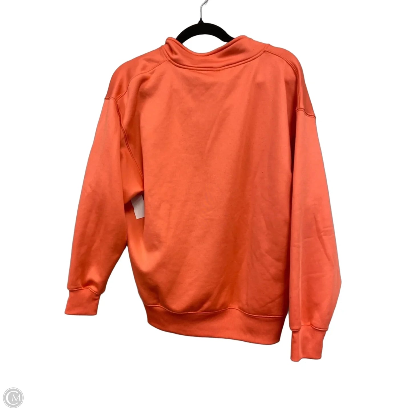 Athletic Jacket By Nike In Orange, Size: Sp