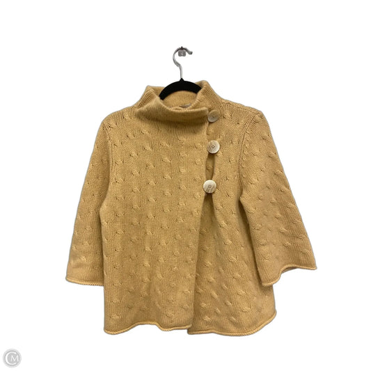 Sweater Cardigan Cashmere By Clothes Mentor In Beige, Size: S