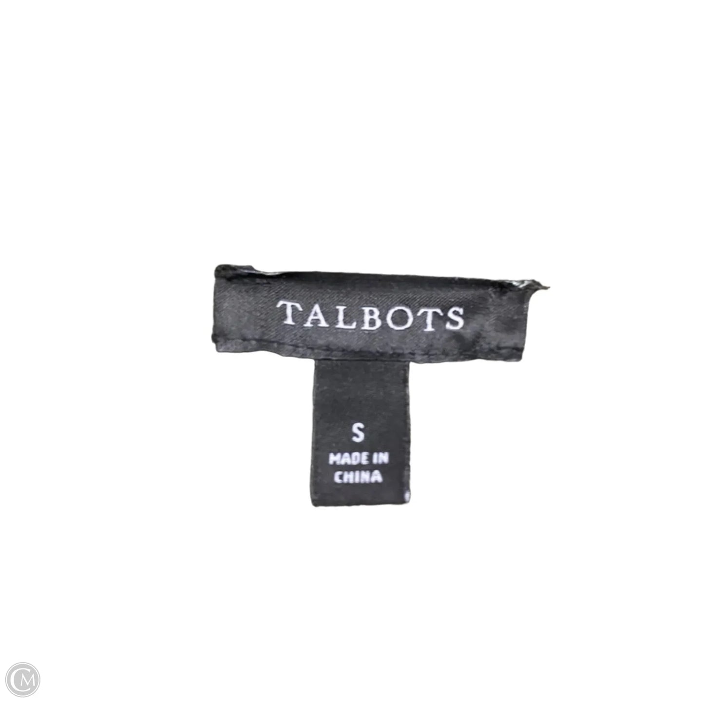 Sweater Cardigan By Talbots In Green, Size: S
