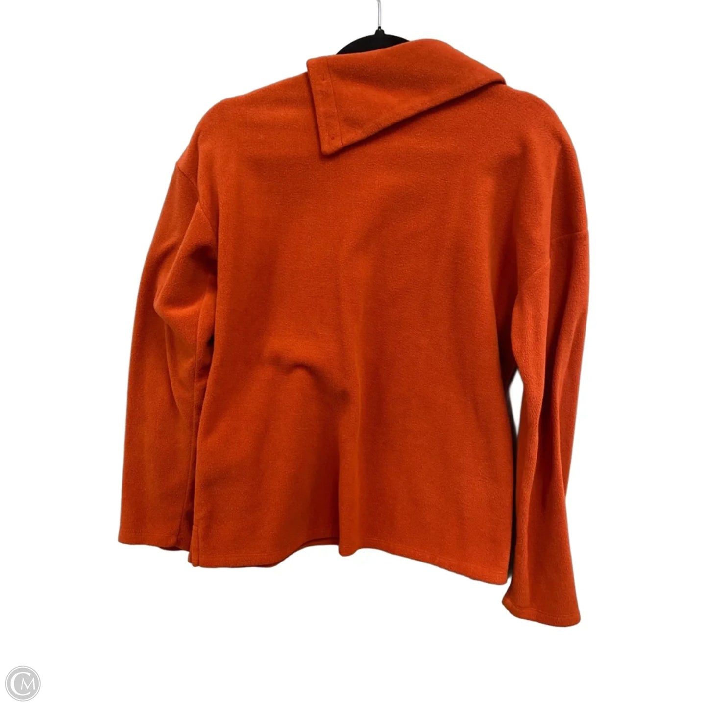 Sweatshirt Collar By Talbots In Orange, Size: M