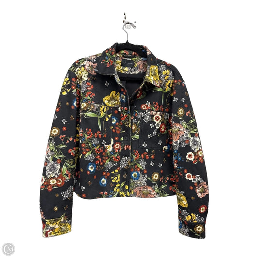Jacket Other By Tahari In Grey & Yellow, Size: Xl