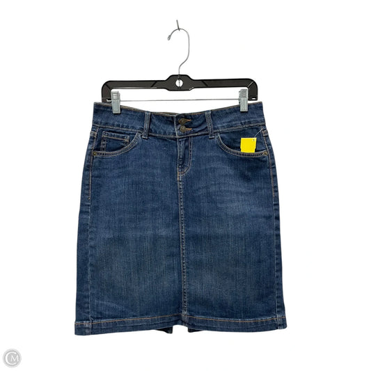 Skirt Mini & Short By Old Navy In Blue Denim, Size: 4