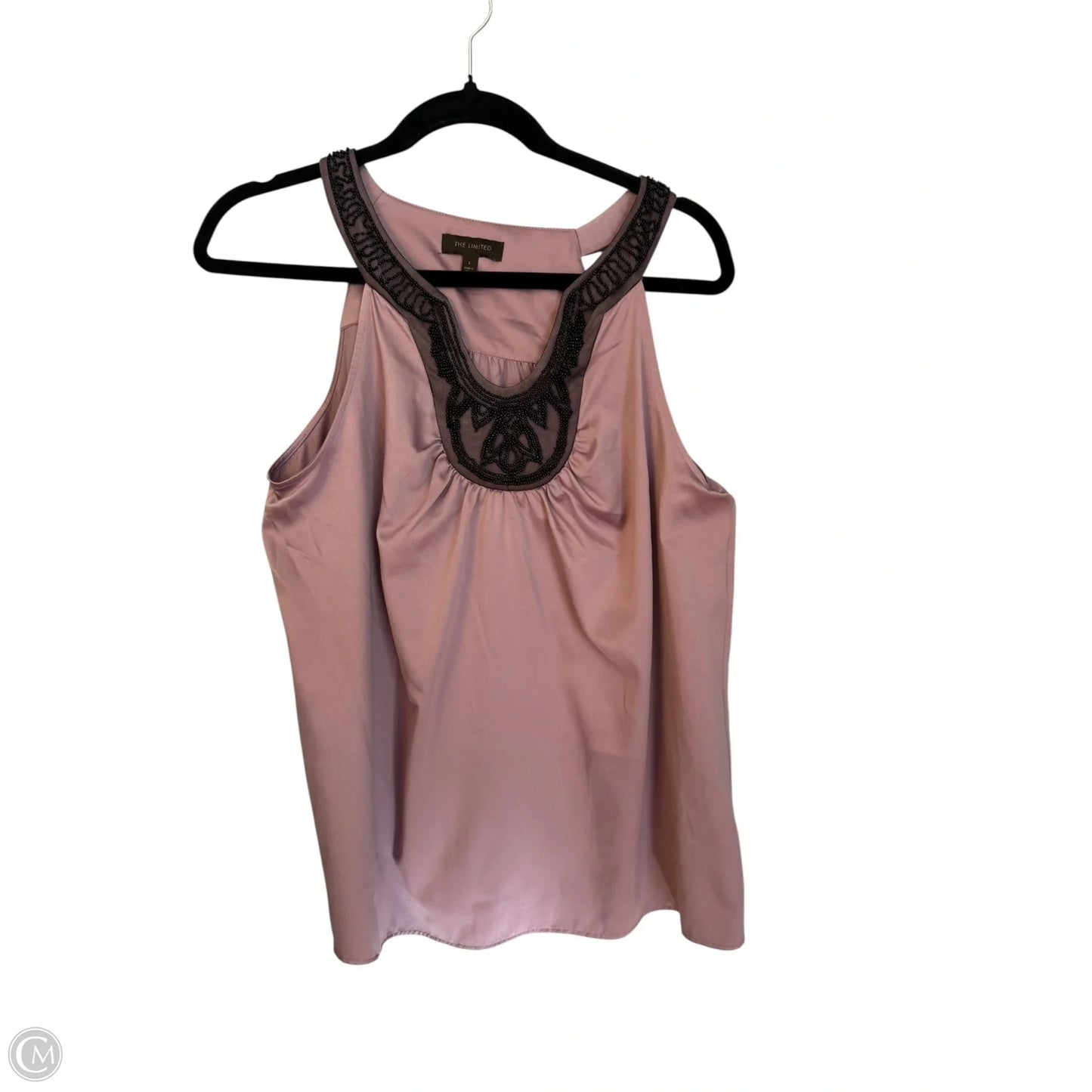 Blouse Sleeveless By Limited In Mauve, Size: L