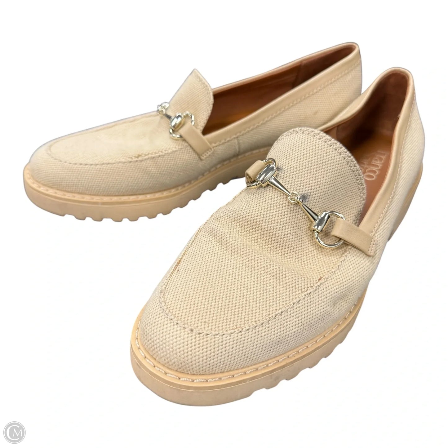 Shoes Heels Platform By Franco Sarto In Beige, Size: 8.5