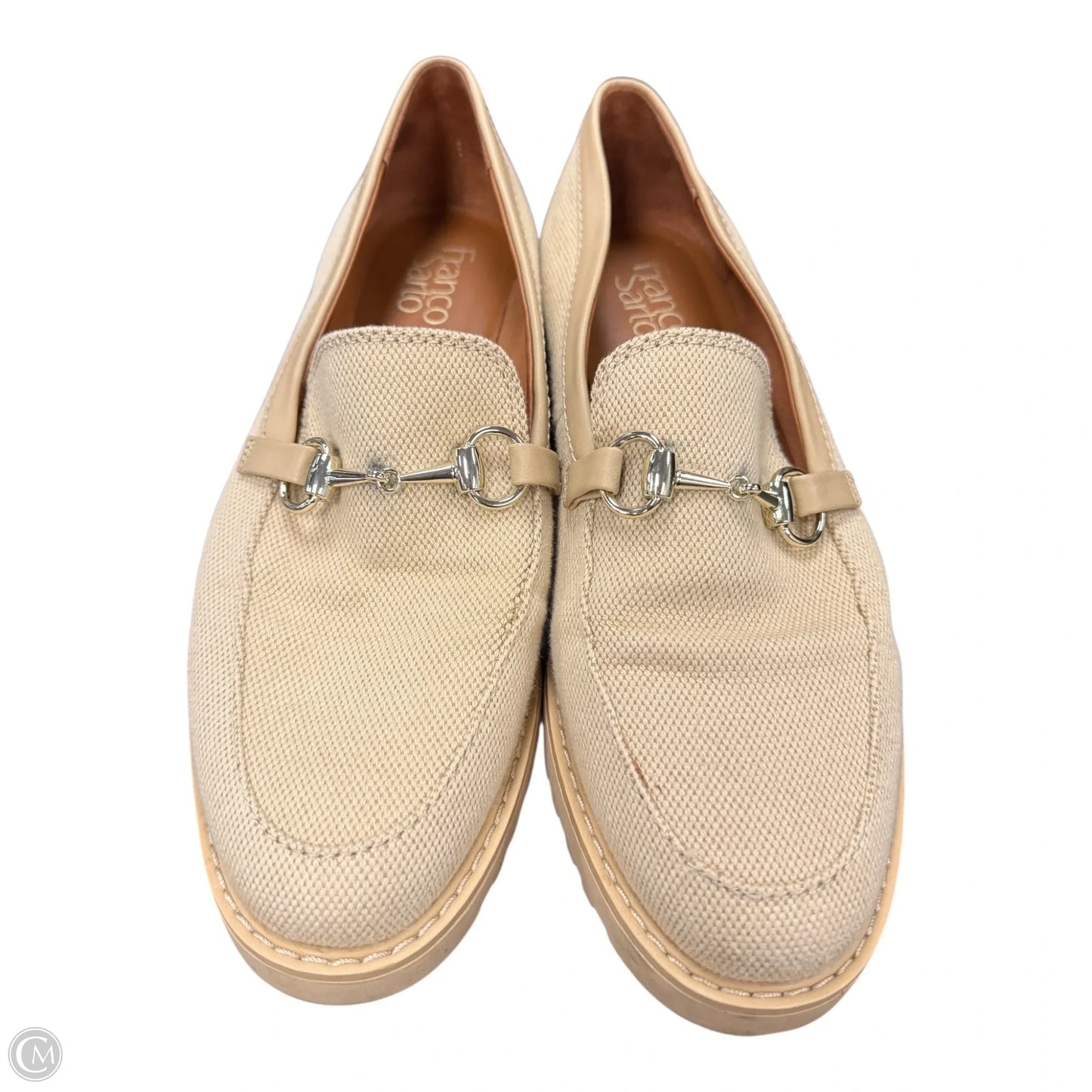 Shoes Heels Platform By Franco Sarto In Beige, Size: 8.5