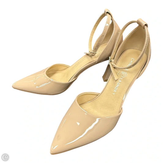 Shoes Heels Stiletto By Chinese Laundry In Beige, Size: 7.5