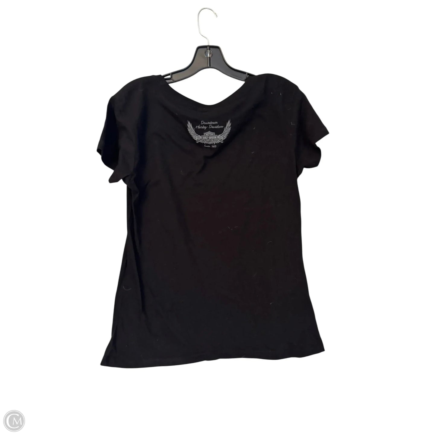 Top Short Sleeve By Harley Davidson In Black, Size: L