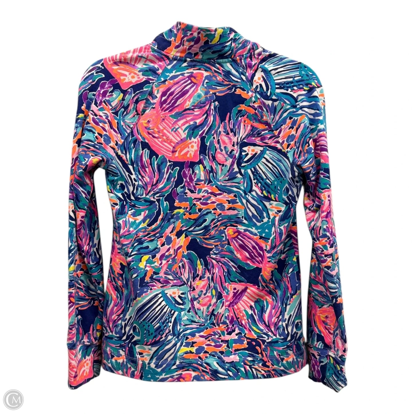 Jacket Designer By Lilly Pulitzer In Blue & Pink, Size: Xs