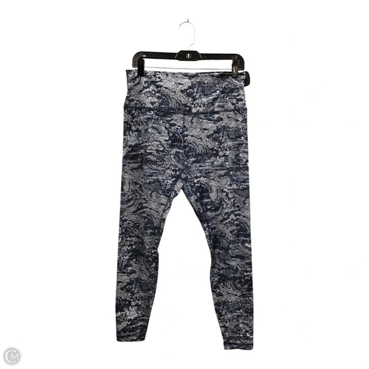 Athletic Leggings By Lululemon In Paisley Print, Size: 12