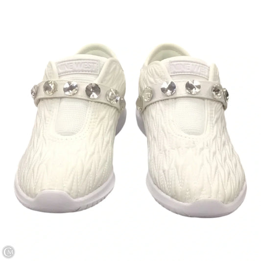 Shoes Sneakers By Nine West In White, Size: 5