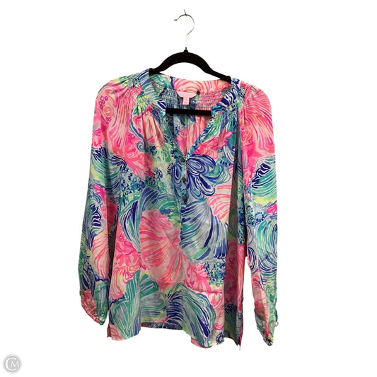 Blouse Designer By Lilly Pulitzer In Multi-colored, Size: M