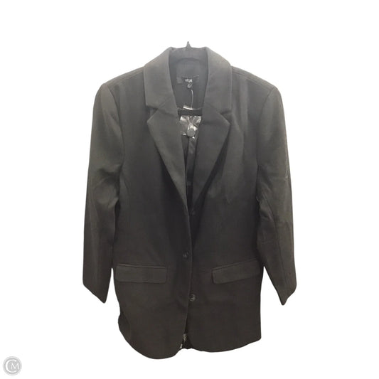 Coat Wool By Ellos In Black, Size: 14