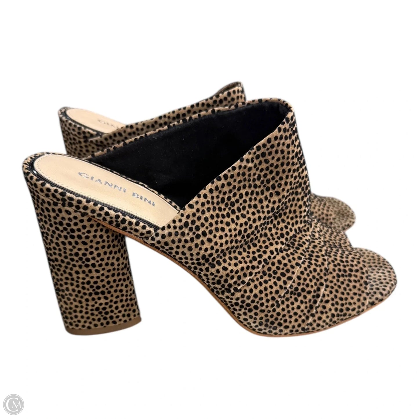 Shoes Heels Block By Giani Bernini In Animal Print, Size: 10
