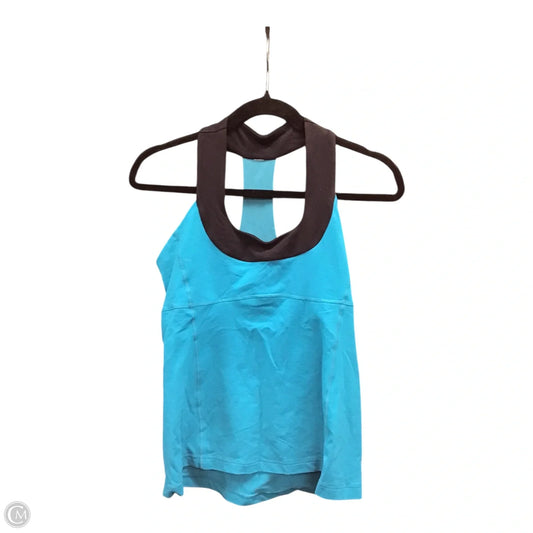 Athletic Tank Top By Lululemon In Teal, Size: 10