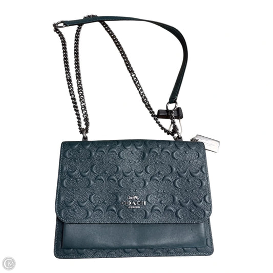 Crossbody Designer By Coach, Size: Medium
