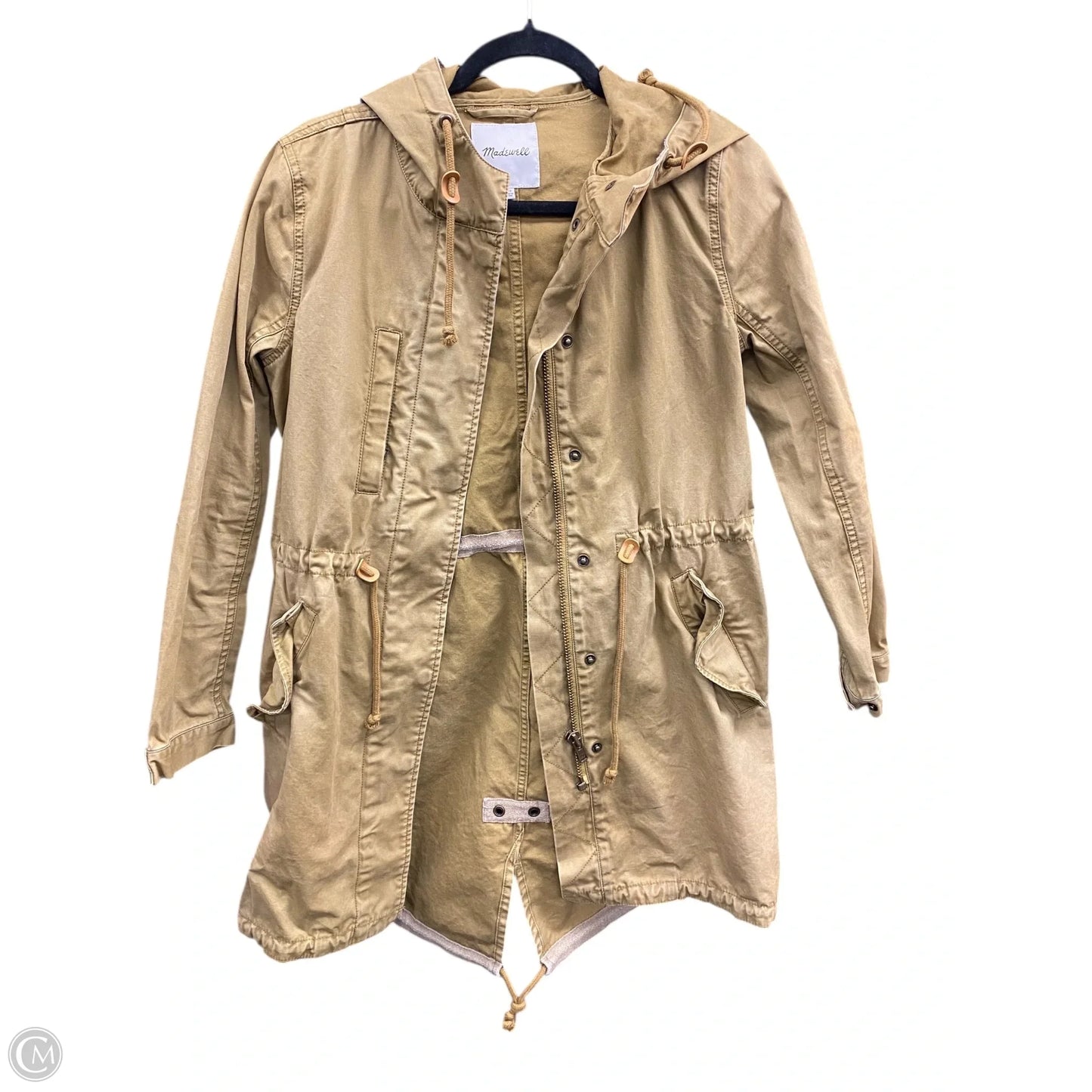 Jacket Utility By Madewell In Brown, Size: Xxs