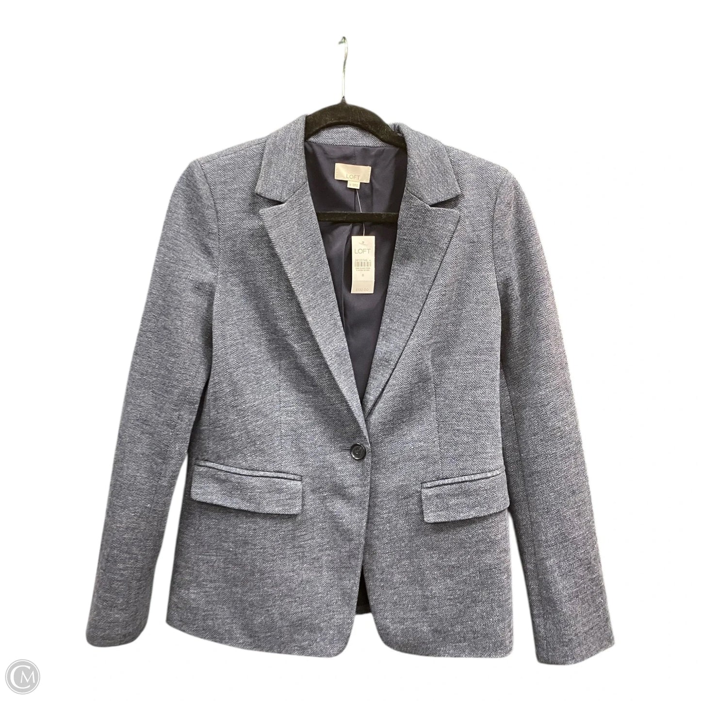 Blazer By Loft In Blue, Size: 8